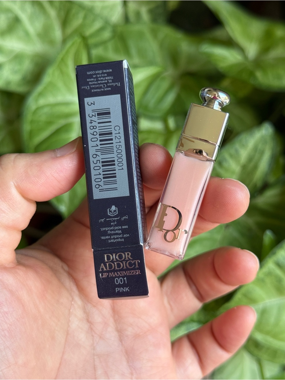 Dior Addict Lip Maximizer Gloss – 001 Pink | Mini Size | Brand New